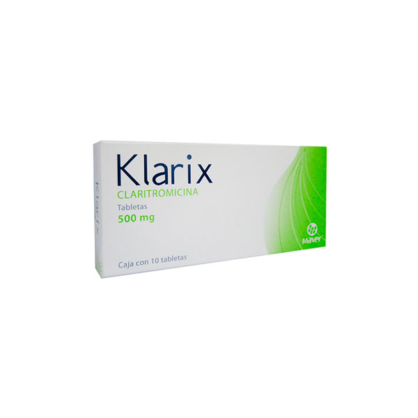 Farmacia PVR - Klarix 500mg 10 tabs