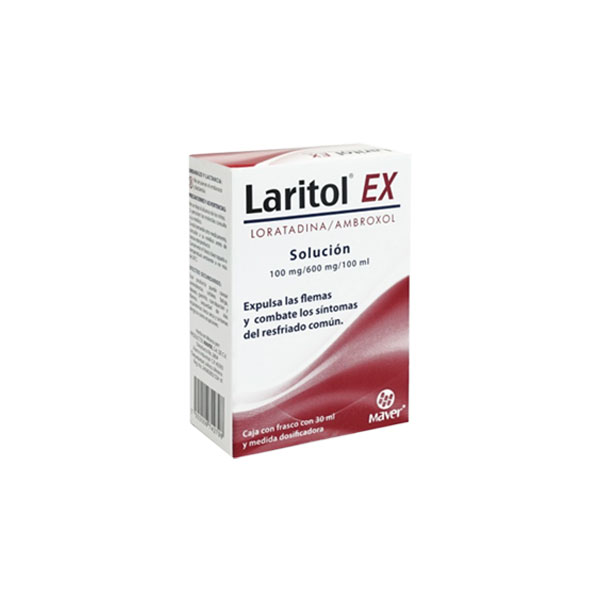 Farmacias PVR - Laritol Ex Loratadina Ambroxol