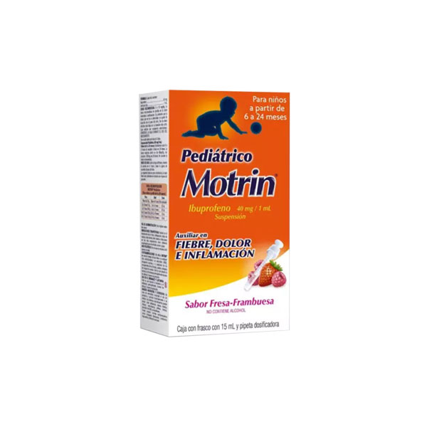 Farmacias PVR - Motrin Pediatrico Ibuprofeno 15 ml