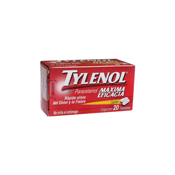 Tylenol 500 mg (20 tabs)