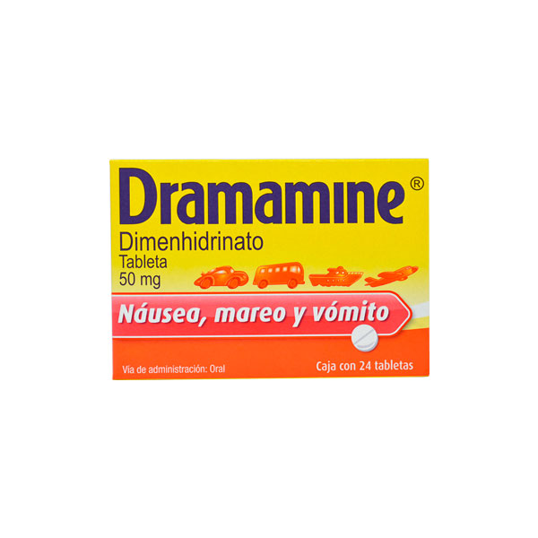 Dramamine 50 mg (24 tabs)